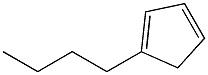 n-Butyl-Cyclopentadiene 95% Struktur