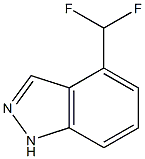 4-(Difluoromethyl)-1H-indazole Struktur