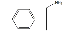 2-Methyl-2-p-tolyl-propylamine Struktur