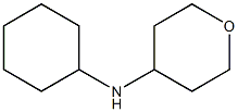 cyclohexyl(tetrahydro-2H-pyran-4-yl)amine Struktur