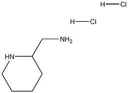 2-Amino-methyl-priperidine Dihydrochloride Struktur