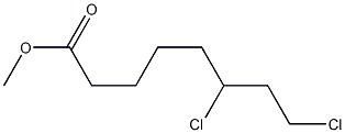 Methyl 6,8-dichlorooctanoate Struktur