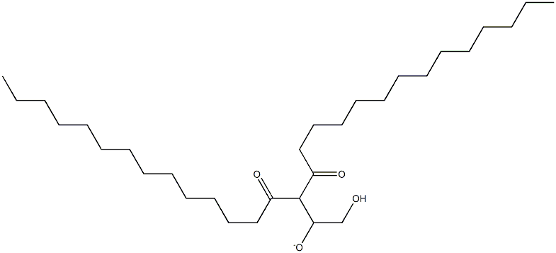 Dimyristoyl glyceride Struktur