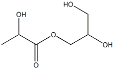 Glyceryl lactate Struktur