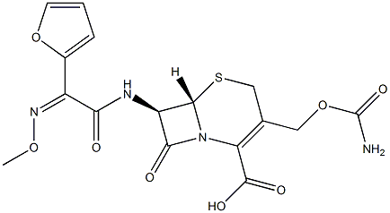 頭孢呋辛雜質(zhì)5, , 結(jié)構(gòu)式