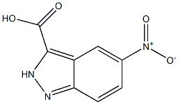 5-Nitro-2H-indazole-3-carboxylic acid Struktur