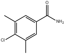 4-chloro-3,5-dimethylbenzamide Struktur