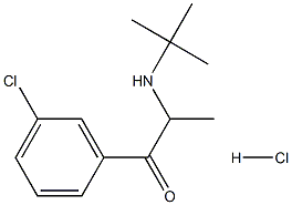 Bupropion hydrochloride standard Struktur