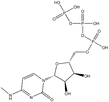 N4-METHYLCYTIDINE-5'-TRIPHOSPHATE Struktur