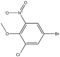 5-Bromo-1-chloro-2-methoxy-3-nitrobenzene, 2091142-75-3, 結(jié)構(gòu)式