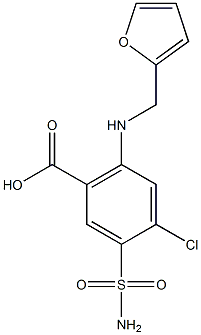 Furosemide Impurity 10 Struktur