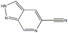 2H-Pyrazolo[3,4-c]pyridine-5-carbonitrile Struktur