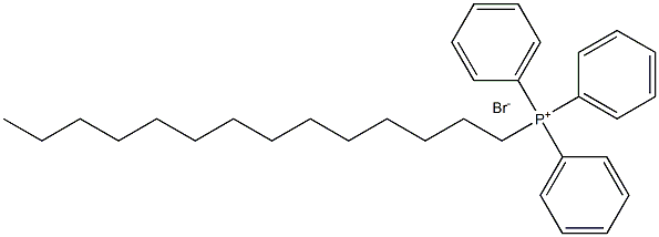 Tetradecyl triphenylphosphoniuM broMide Struktur