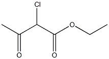 2-CHLORO-3-OXO-BUTYRIC ACID ETHYL ESTER Struktur