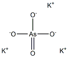 Potassium arsenate Struktur