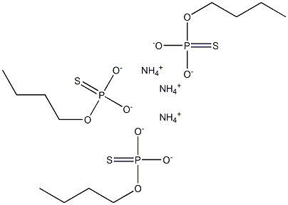 Triammonium n-butyl thiophosphate Struktur