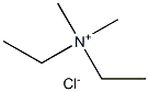 Dimethyldiethylammonium chloride Struktur