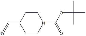 N-BOC-piperidine-4-carbaldehyde Struktur