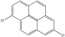 2-chloro-6-chloropyrene Struktur