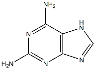 2,6-diaminopurine Struktur