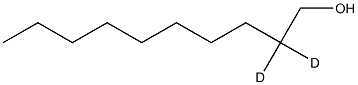 Decanol-2-2-D2 Struktur