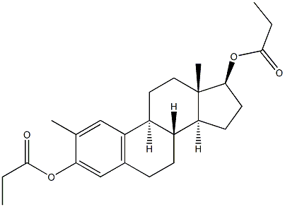 METHYLESTRADIOLDIPROPIONATE Struktur