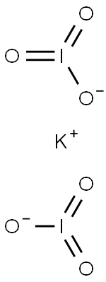 POTASSIUMDIIODATE,0.025NSOLUTION Struktur