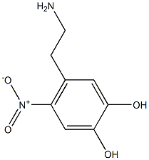 6-nitrodopamine Struktur