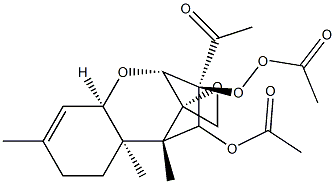 3-ALPHA-ACETYLDIACETOXYSCIRPENOL Struktur