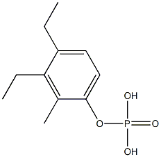 DI-ETHYL-ORTHO-CRESYLPHOSPHATE Struktur