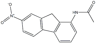 FLUORENE,1-ACETAMIDO-7-NITRO- Struktur