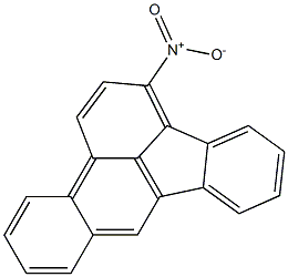 3-NITROBENZO[E]FLUORANTHENE Struktur