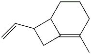 8-ethenyl-5-methyl-bicyclo[4.2.0]oct-5-ene Struktur