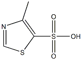 4-methyl-5-thiazolesulfonic acid Struktur