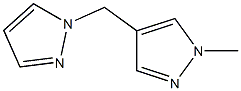 1-(1-Methyl-1H-pyrazol-4-ylmethyl)-1H-pyrazol- Struktur