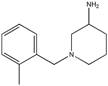 1-(2-methylbenzyl)piperidin-3-amine Struktur