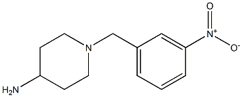 1-(3-nitrobenzyl)piperidin-4-amine Struktur