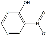 5-nitropyrimidin-4-ol Struktur