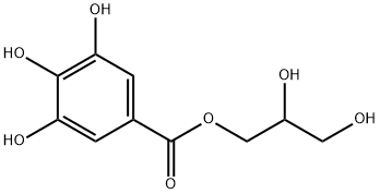 1-O-沒食子酰丙三醇, 59634-75-2, 結(jié)構(gòu)式