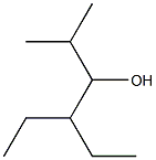 2-methyl-4-ethyl-3-hexanol Struktur