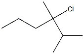 3-chloro-2,3-dimethylhexane Struktur