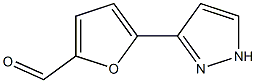 5-(1H-PYRAZOL-3-YL)-2-FURALDEHYDE Struktur