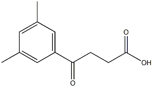 4-(3,5-DIMETHYLPHENYL)-4-OXOBUTYRIC ACID 95% Struktur