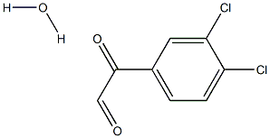 3,4-DICHLOROPHENYLGLYOXAL HYDRATE, 95+% Struktur