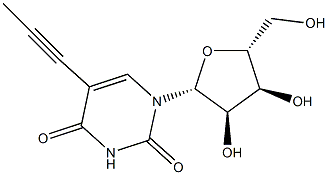 5-PROPYNYLURIDINE, HPLC PURIFIED, 98% PURE WITH HPLC UV CHROMATOGRAM Struktur