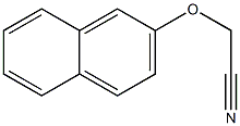 (2-NAPHTHYLOXY)ACETONITRILE Struktur