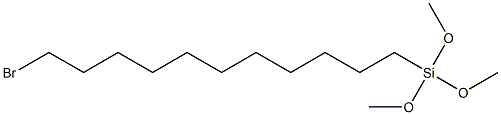 11-BROMOUNDECYLTRIMETHOXYSILANE 95% Struktur