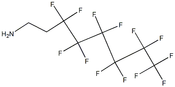 1H,1H,2H,2H-PERFLUOROOCTYLAMINE Struktur