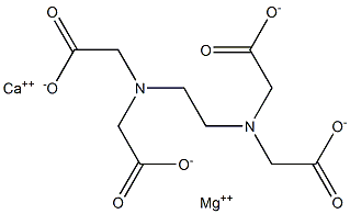 CALCIUM - MAGNESIUM - EDTA Struktur