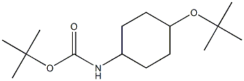 TERT-BUTYL4-TERT-BUTOXYCYCLOHEXYLCARBAMATE Struktur